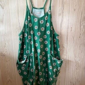 Free People Daisy Print Romper